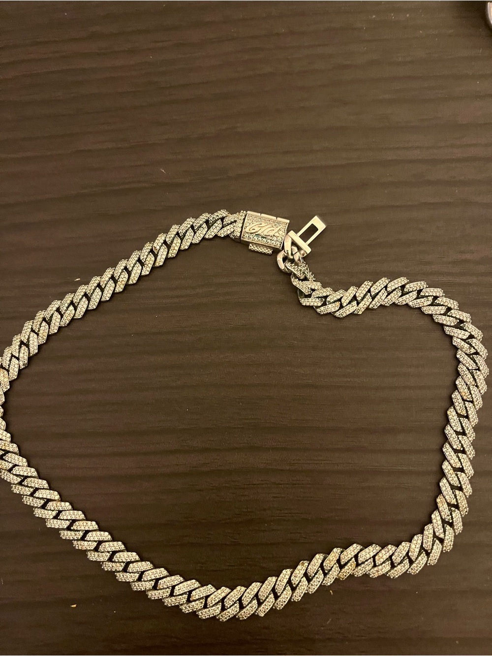 GLD Diamond Prong Cuban 16”